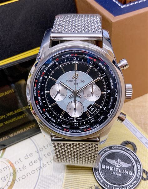 Breitling Transocean Chronograph Unitime AB0510